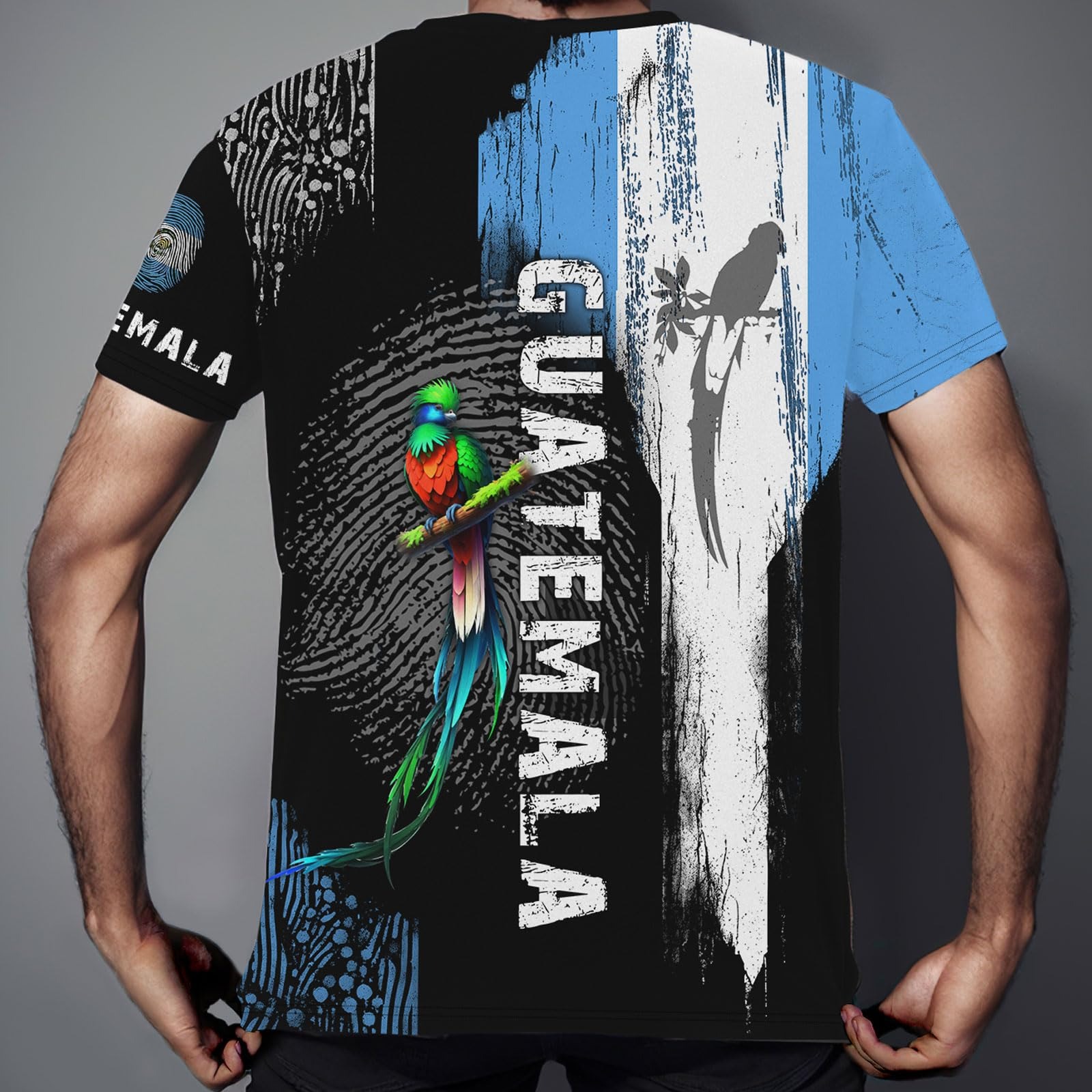 Мужская футболка с принтом фла – обзор и цена Men'S Fashion Guatemala