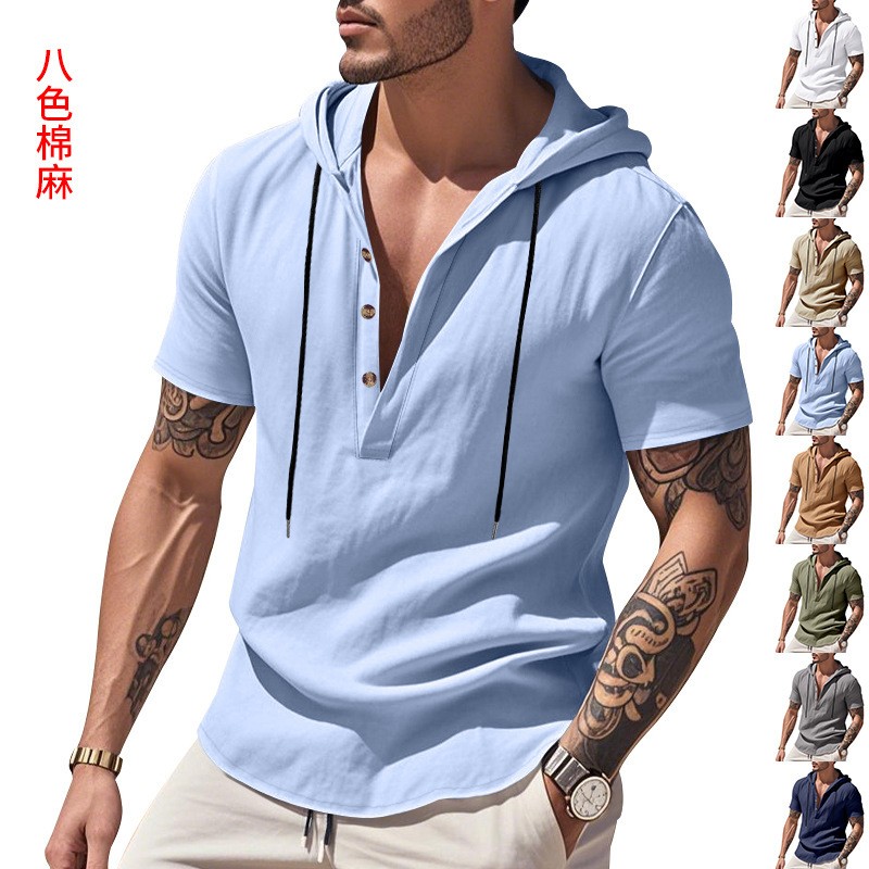 Повседневная льняная рубашка,  – обзор и цена Linen Shirt Summer