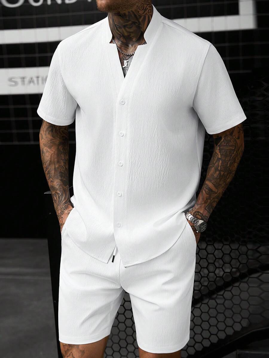 Мужской комплект для отпуска G – обзор и цена Linen Shirt Summer