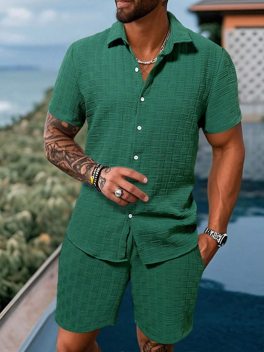 Мужской комплект для отпуска G – обзор и цена Linen Shirt Summer