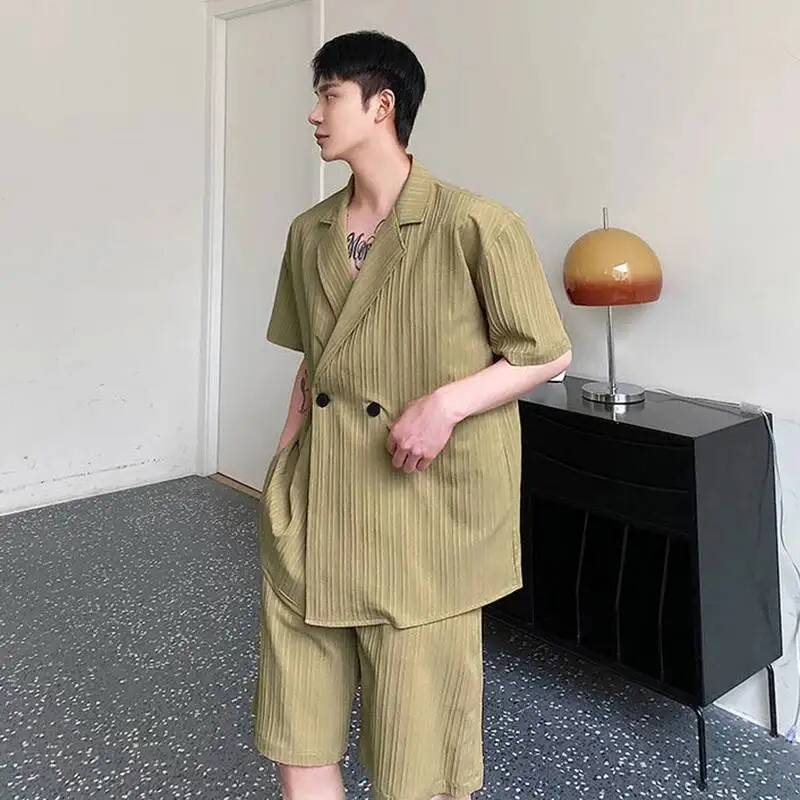 Мужской летний модный комплект – обзор и цена Men'S Fashion Color