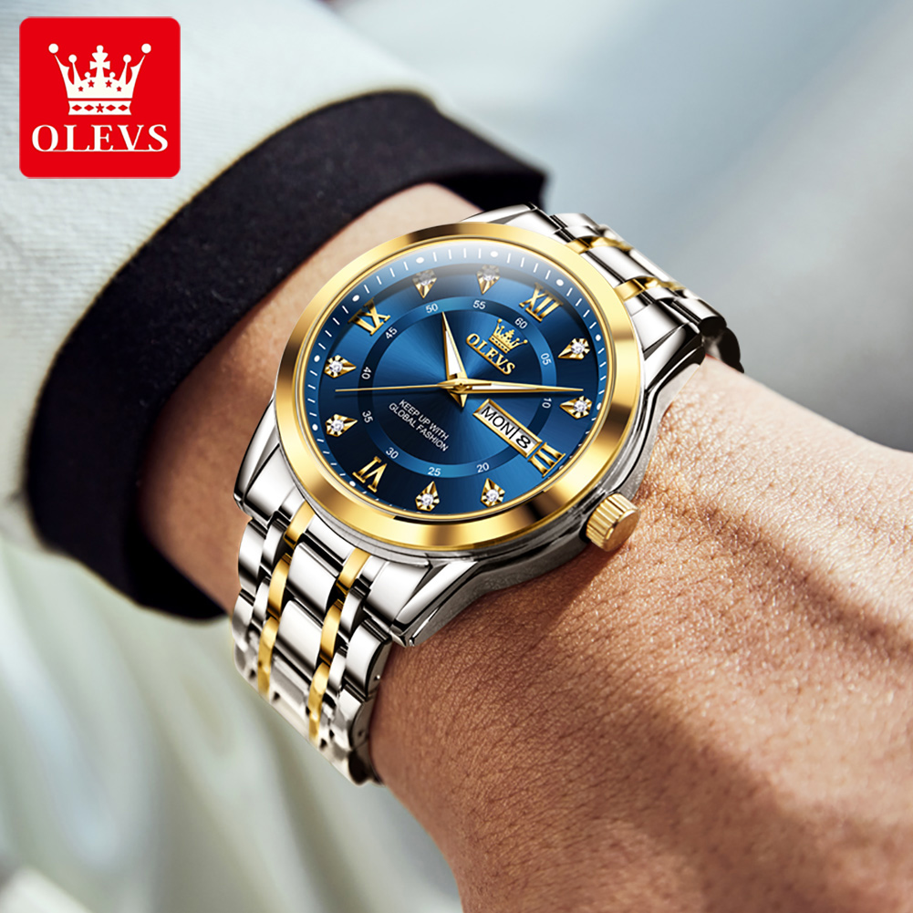 OLEVS брендовые модные мужские – обзор и цена Mens Fashion Watch