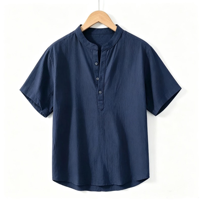 Мужская хлопково-льняная рубаш – обзор и цена Linen Shirt Summer