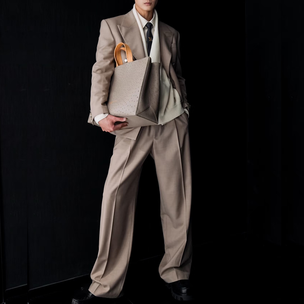 Модные двубортные мужские кост – обзор и цена Men'S Fashion Khaki Pants