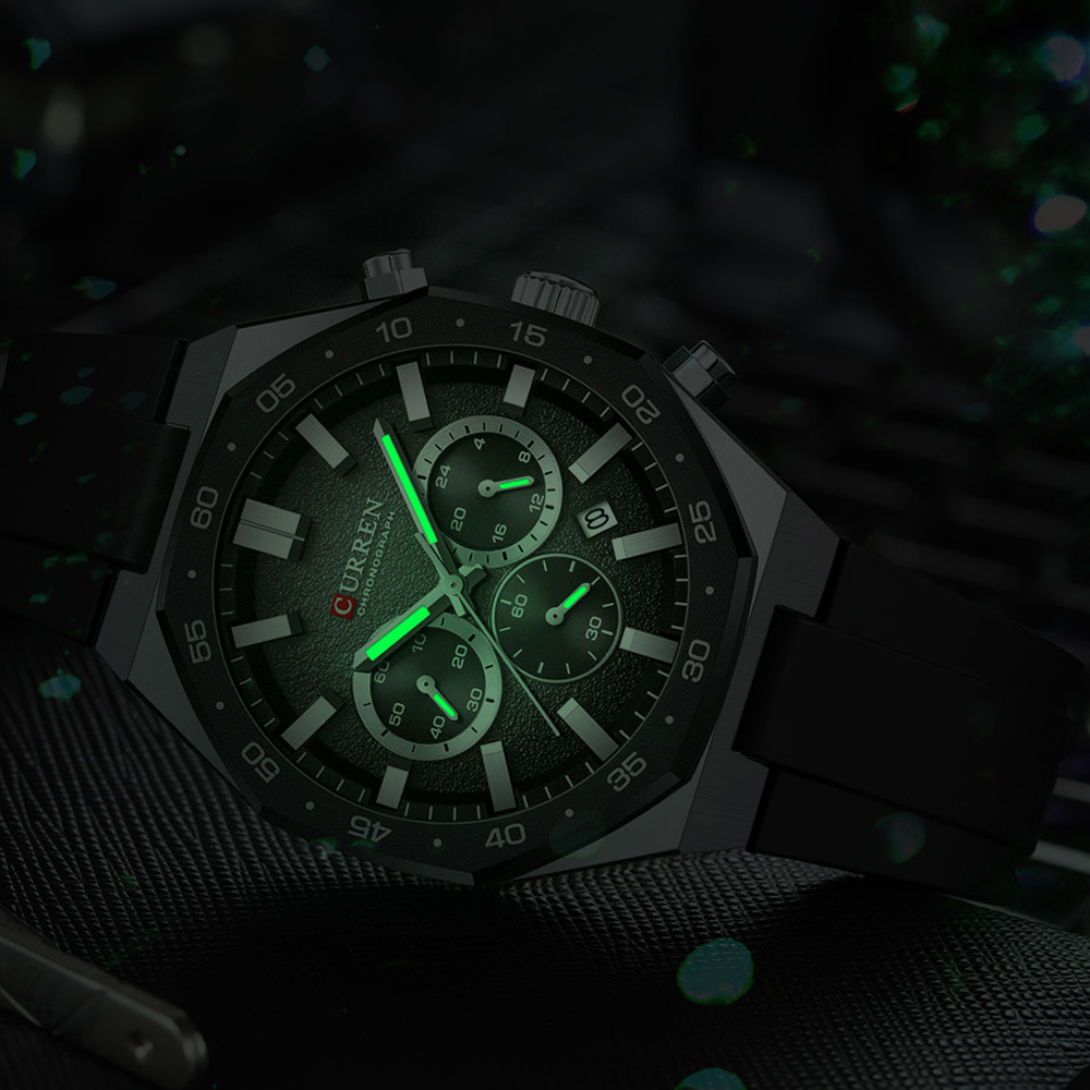 Мужские спортивные часы CURREN – обзор и цена Mens Fashion Watch