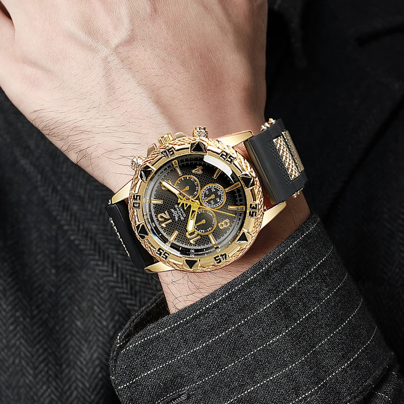1 шт., загадочные часы-сюрприз – обзор и цена Mens Fashion Watch