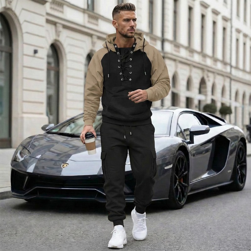 Мужской спортивный костюм из 2 – обзор и цена Cargo Jogger Pants