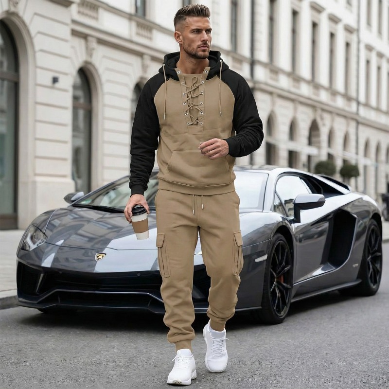 Мужской спортивный костюм из 2 – обзор и цена Cargo Jogger Pants