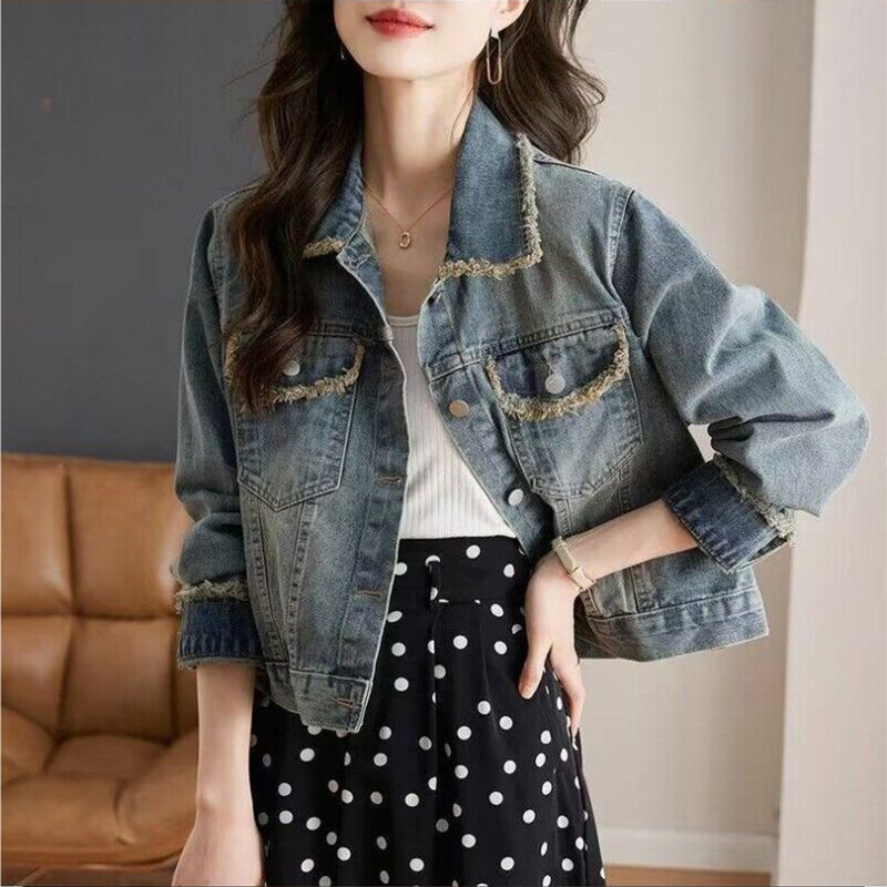 Винтажная однобортная джинсова – обзор и цена Denim Jacket Vintage