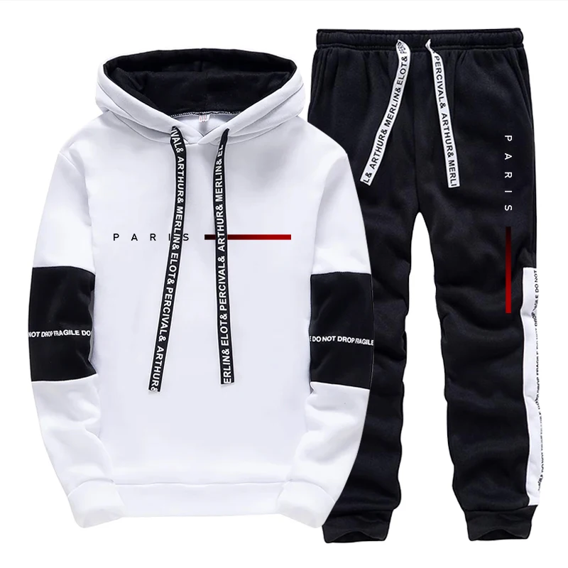 Мужской комплект: модный худи  – обзор и цена Paris Men'S Fashion