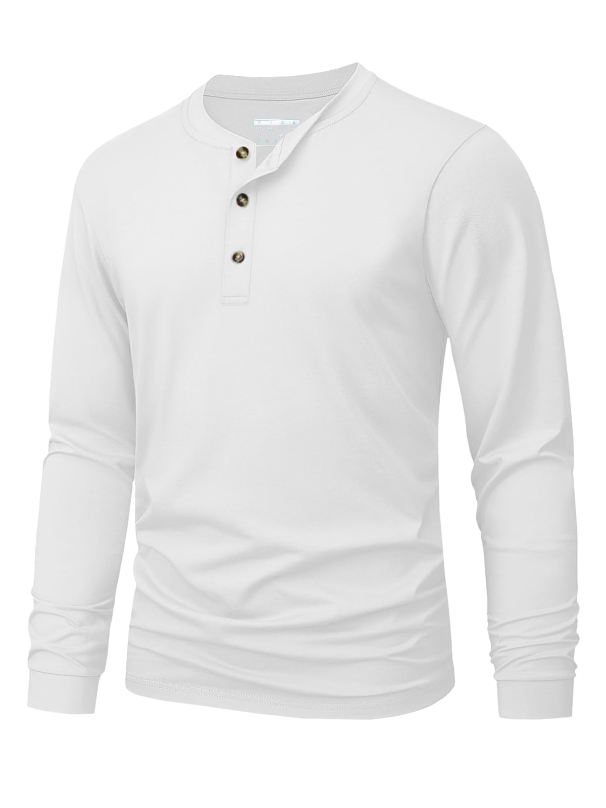 Мужская футболка-хенли, проста – обзор и цена Men'S Fashion Color