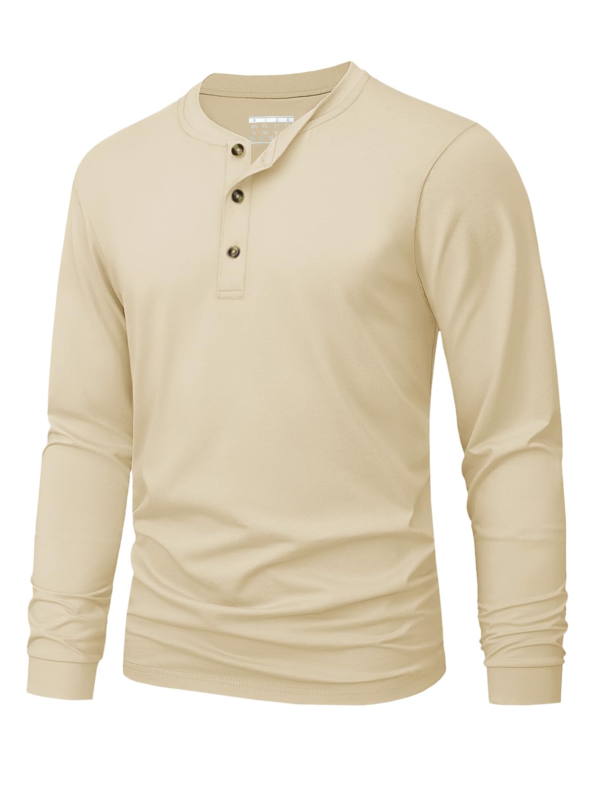 Мужская футболка-хенли, проста – обзор и цена Men'S Fashion Color