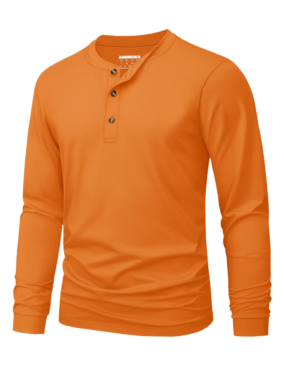 Мужская футболка-хенли, проста – обзор и цена Men'S Fashion Color