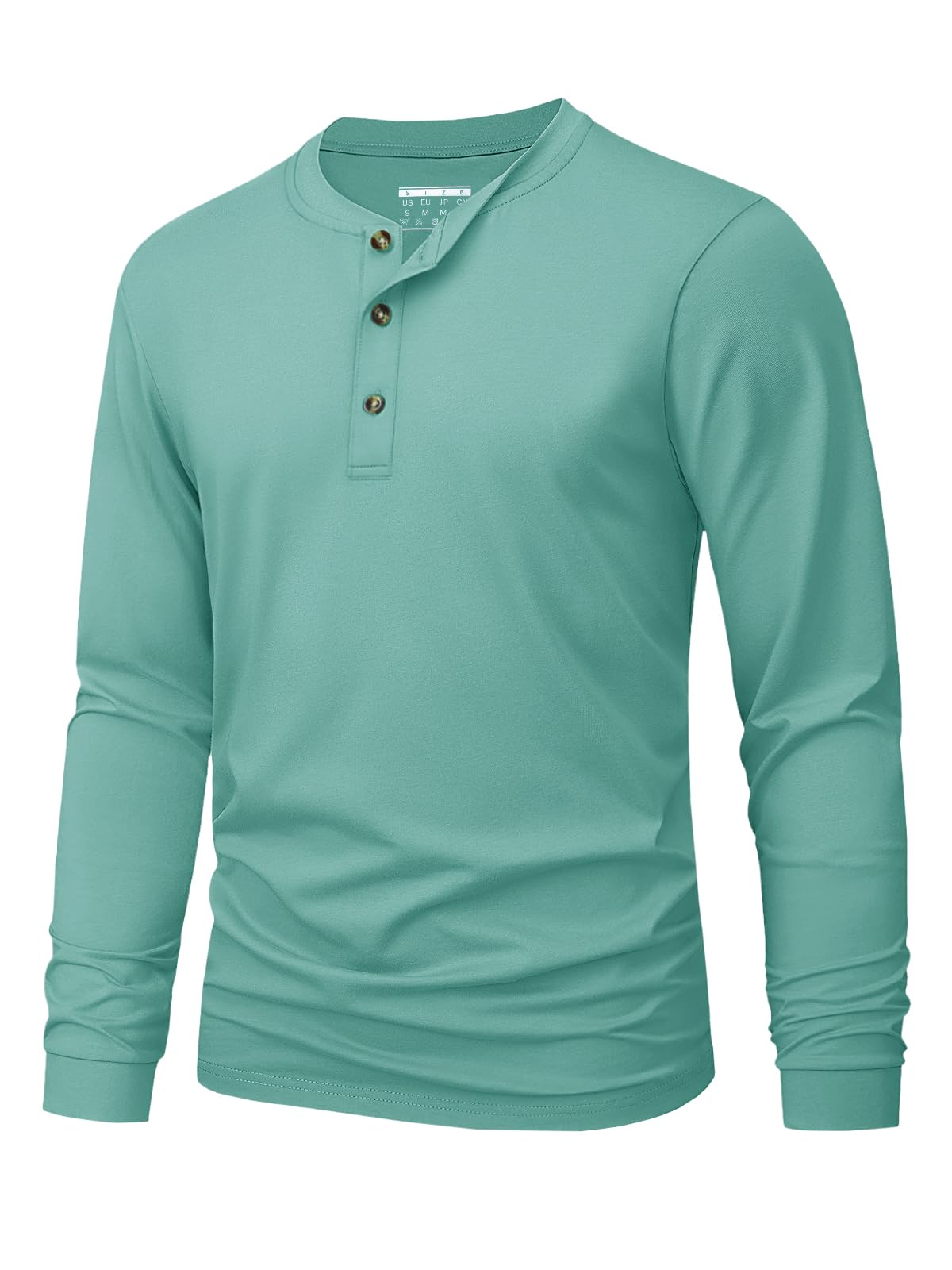 Мужская футболка-хенли, проста – обзор и цена Men'S Fashion Color