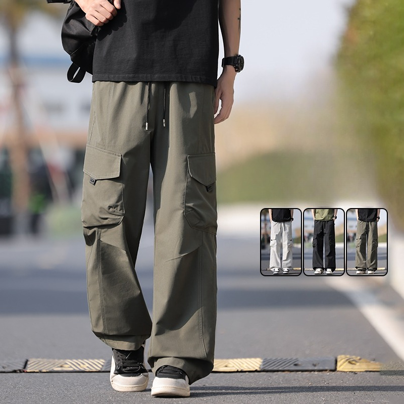 Корейские джоггеры в стиле Hig – обзор и цена Cargo Jogger Pants